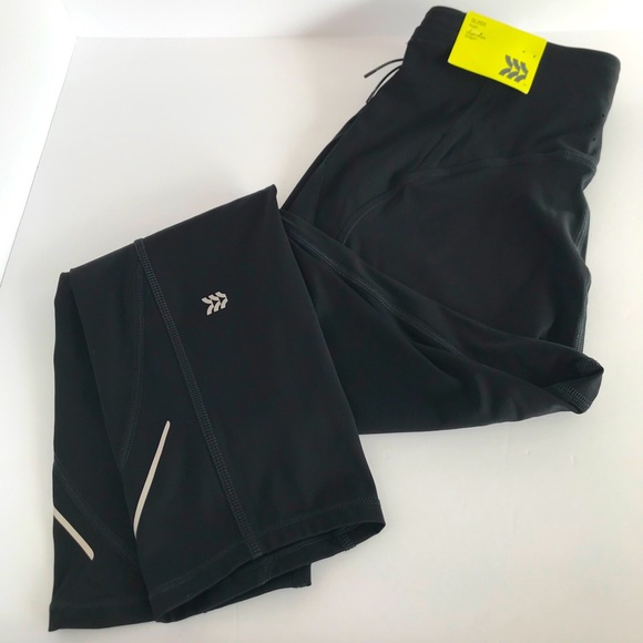 all in motion Pants - All in Motion High-Waisted Run Capri Leggings 21"